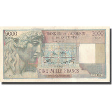 Banknote, Algeria, 5000 Francs, 1955, 1955-03-31, KM:109b, EF(40-45)