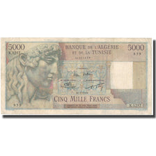 Banknote, Algeria, 5000 Francs, 1953, 1953-05-11, KM:109b, VF(20-25)