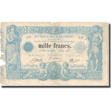Billet, Algeria, 1000 Francs, 1918, 1918-11-27, KM:76b, B+