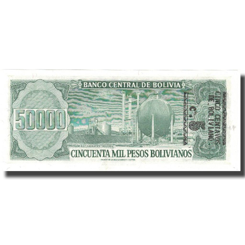 Billet, Bolivie, 50,000 Pesos Bolivianos, 1984, 1984-06-05, KM:170a, SPL+