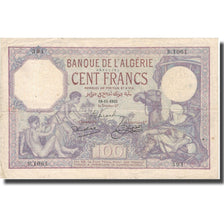 Banknote, Algeria, 100 Francs, 1932, 1932-11-19, KM:81b, EF(40-45)