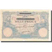 Geldschein, Tunesien, 1000 Francs on 100 Francs, 1892, 1892-07-15, KM:31, SS