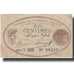 Banknote, Algeria, 50 Centimes, Blason, 1915, 1915-01-13, AU(50-53)