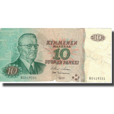 Banconote, Finlandia, 10 Markkaa, 1980, 1980, KM:100a, B