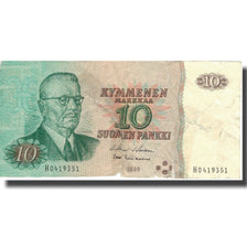 Banknote, Finland, 10 Markkaa, 1980, 1980, KM:100a, VG(8-10)