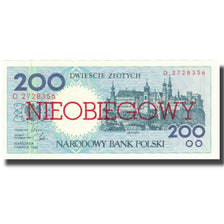 Banknote, Poland, 200 Zlotych, 1990, 1990-03-01, KM:171a, UNC(65-70)