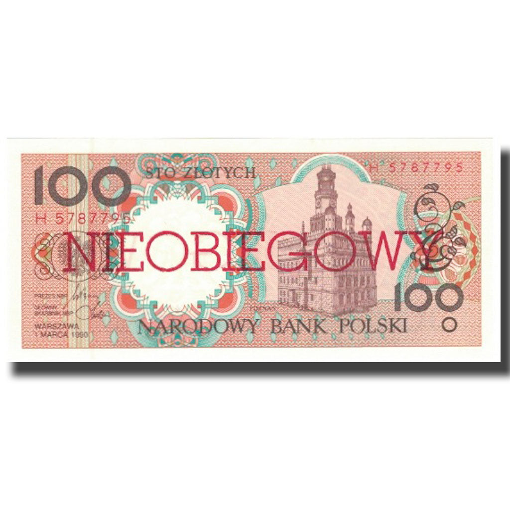 Banknote, Poland, 100 Zlotych, 1990, 1990-03-01, KM:170a, UNC(65-70)
