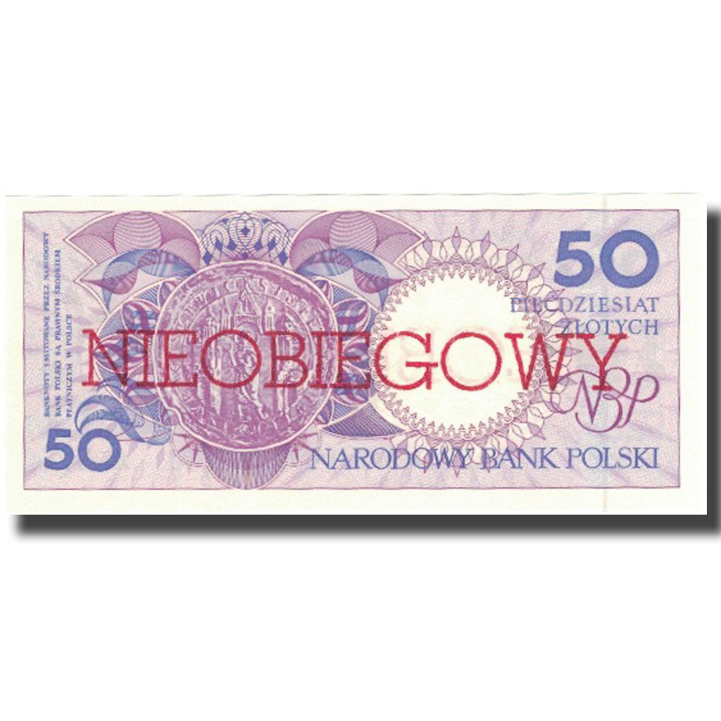 Banknote, Poland, 50 Zlotych, 1990, 1990-03-01, KM:169a, UNC(65-70)