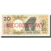 Banknote, Poland, 20 Zlotych, 1990, 1990-03-01, KM:168a, UNC(65-70)