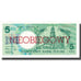 Banknote, Poland, 5 Zlotych, 1990, 1990-03-01, KM:166a, UNC(65-70)