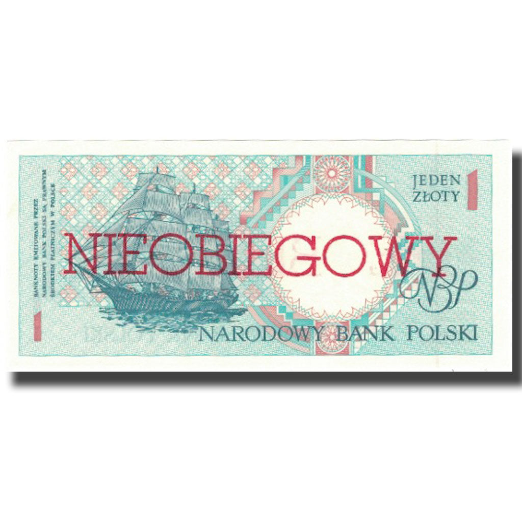 Banknote, Poland, 1 Zloty, 1990, 1990-03-01, KM:164A, UNC(65-70)