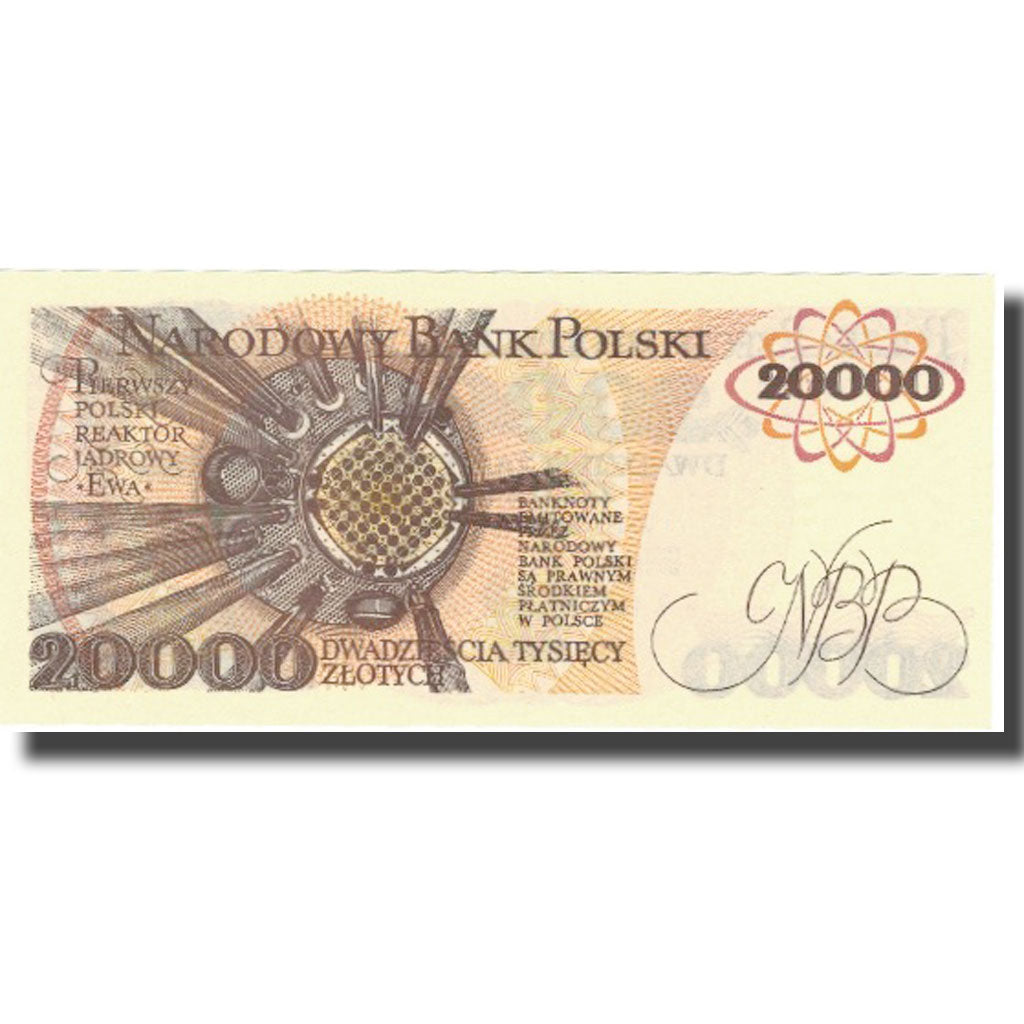 Banconote, Polonia, 20,000 Zlotych, 1989, 1989-02-01, KM:152a, FDS