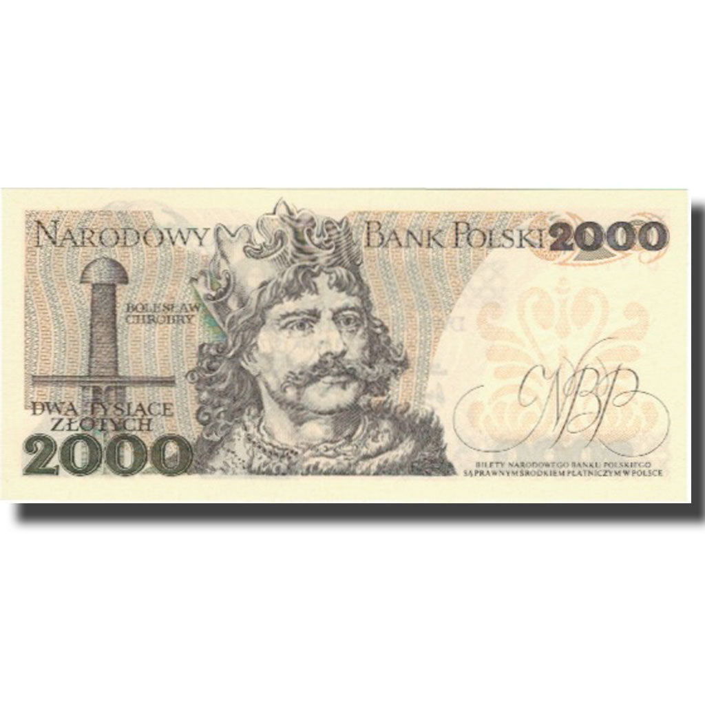 Banknote, Poland, 2000 Zlotych, 1977, 1977-05-01, KM:147a, UNC(64)