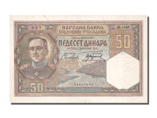 Banknote, Yugoslavia, 50 Dinara, 1931, 1931-12-01, AU(55-58)