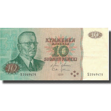 Banconote, Finlandia, 10 Markkaa, 1980, 1980, KM:100a, BB