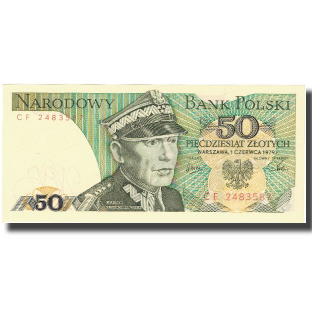 Banknote, Poland, 50 Zlotych, 1979, 1979-06-01, KM:142b, UNC(64)