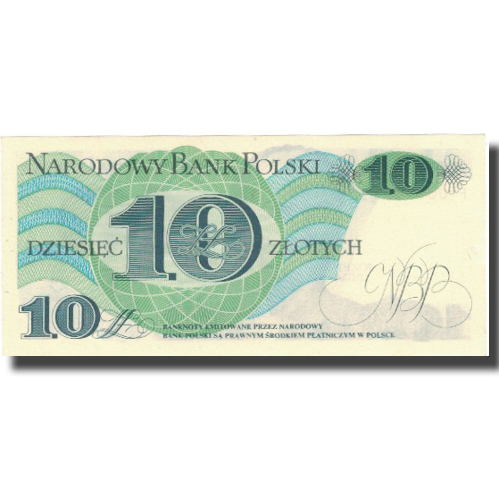 Banknote, Poland, 10 Zlotych, 1982, 1982-06-01, KM:148a, UNC(64)