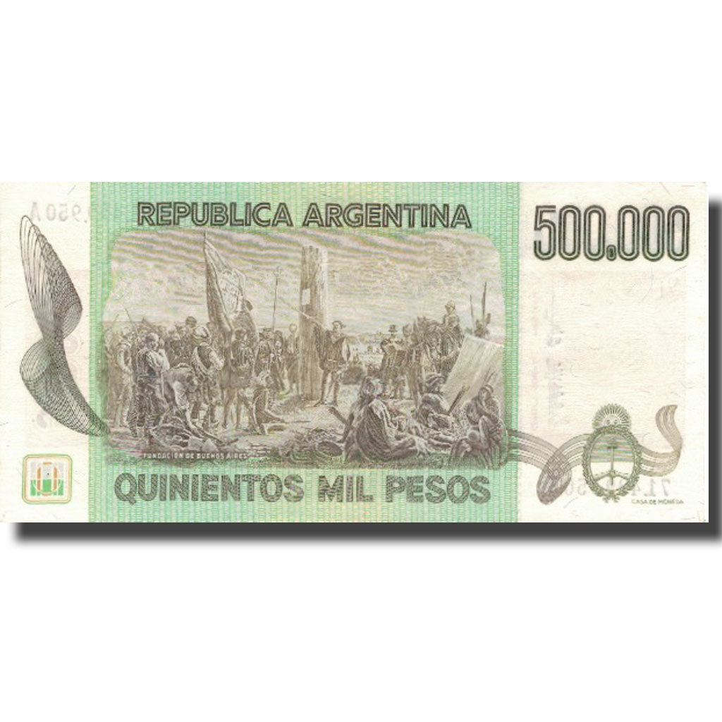 Banknote, Argentina, 500,000 Pesos, undated (1980-83), KM:309, EF(40-45)
