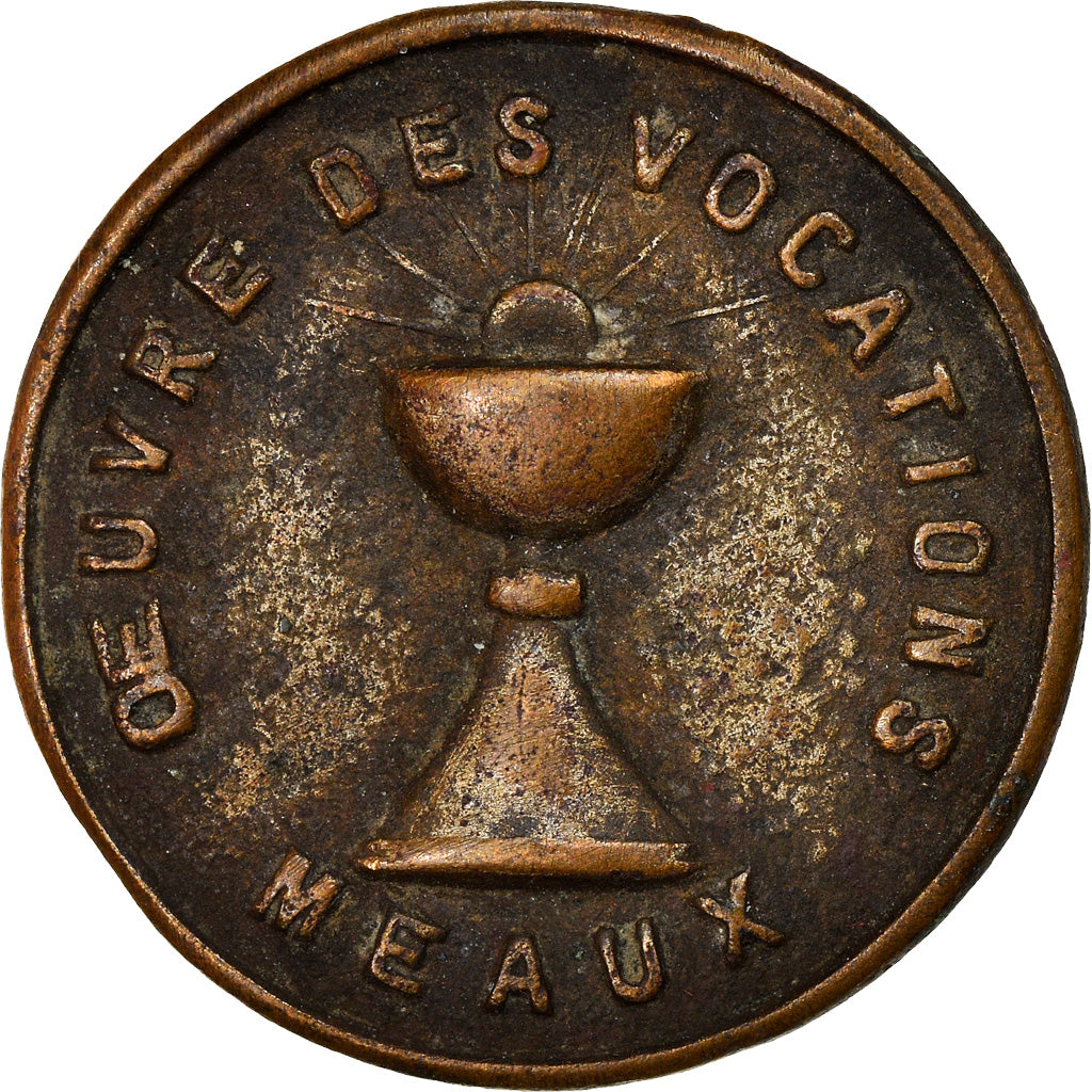 France, Token, Oeuvre des Vocations, Meaux, Religions & beliefs, VF(30-35)