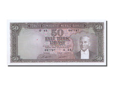 Turkey, 50 Lira, 1971, KM #187Aa, 1971-08-02, UNC(63), O.68