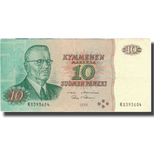 Banknote, Finland, 10 Markkaa, 1963, 1963, KM:100a, VF(20-25)