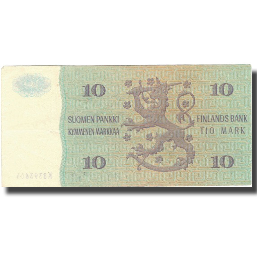 Banknote, Finland, 10 Markkaa, 1963, 1963, KM:100a, VF(20-25)