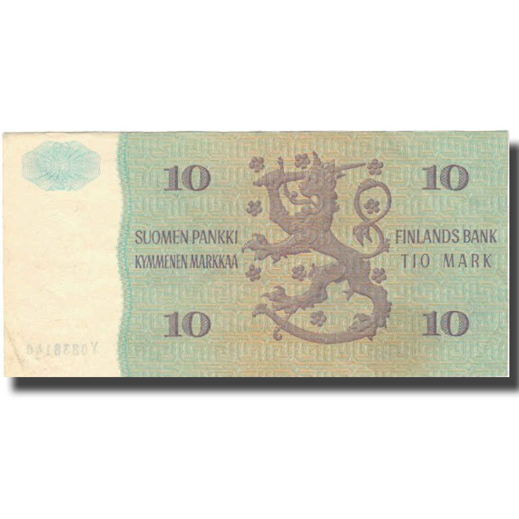 Banknote, Finland, 10 Markkaa, 1963, 1963, KM:100a, EF(40-45)