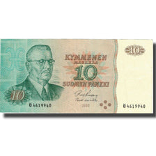 Geldschein, Finnland, 10 Markkaa, 1963, 1963, KM:100a, SS+