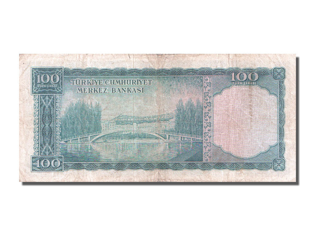 Turkey, 100 Lira, 1962, KM #176a, 1962-03-15, VF(20-25), J.3