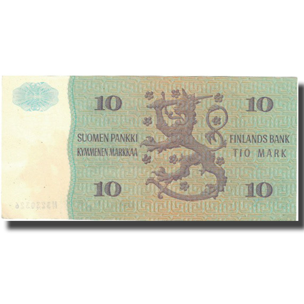 Banconote, Finlandia, 10 Markkaa, 1963, 1963, KM:100a, SPL-
