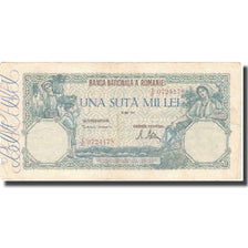 Banknote, Romania, 100,000 Lei, 1946, 1946-05-28, KM:58a, VF(30-35)