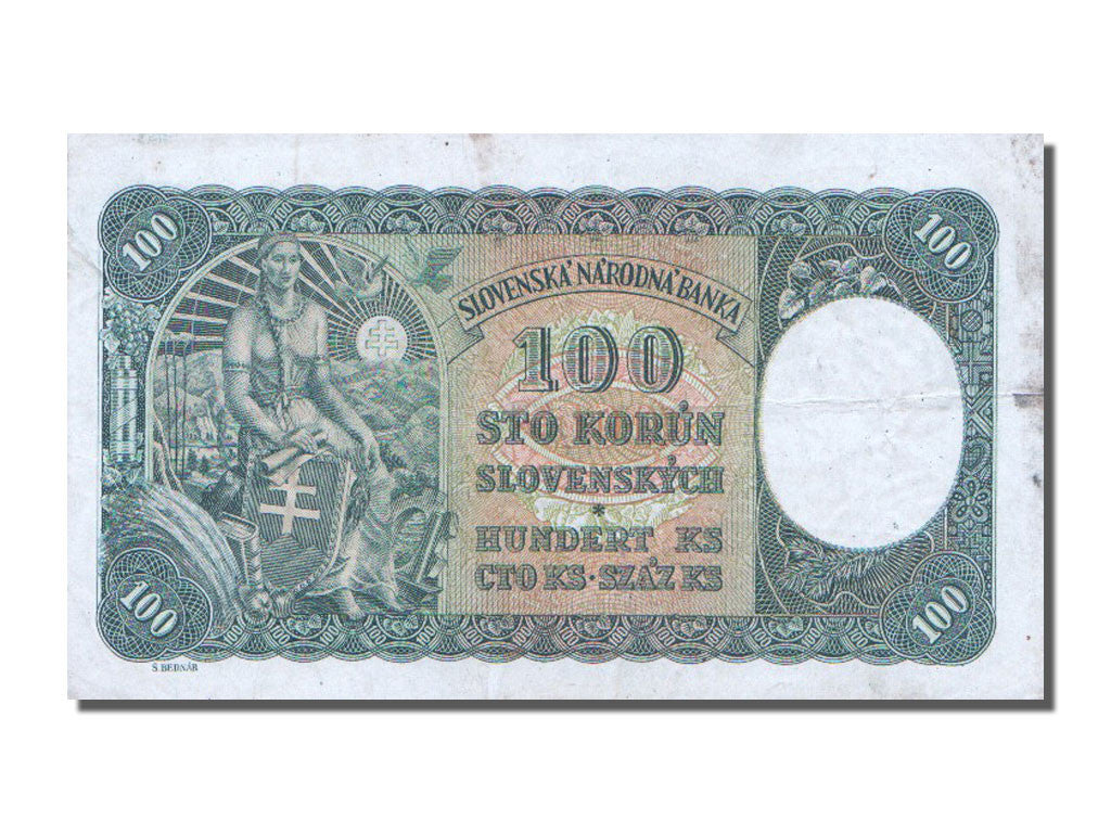 Slovaquie, 100 Korun type 1940-44