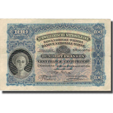 Banknote, Switzerland, 100 Franken, 1930, 1930-09-16, KM:35f, VF(30-35)
