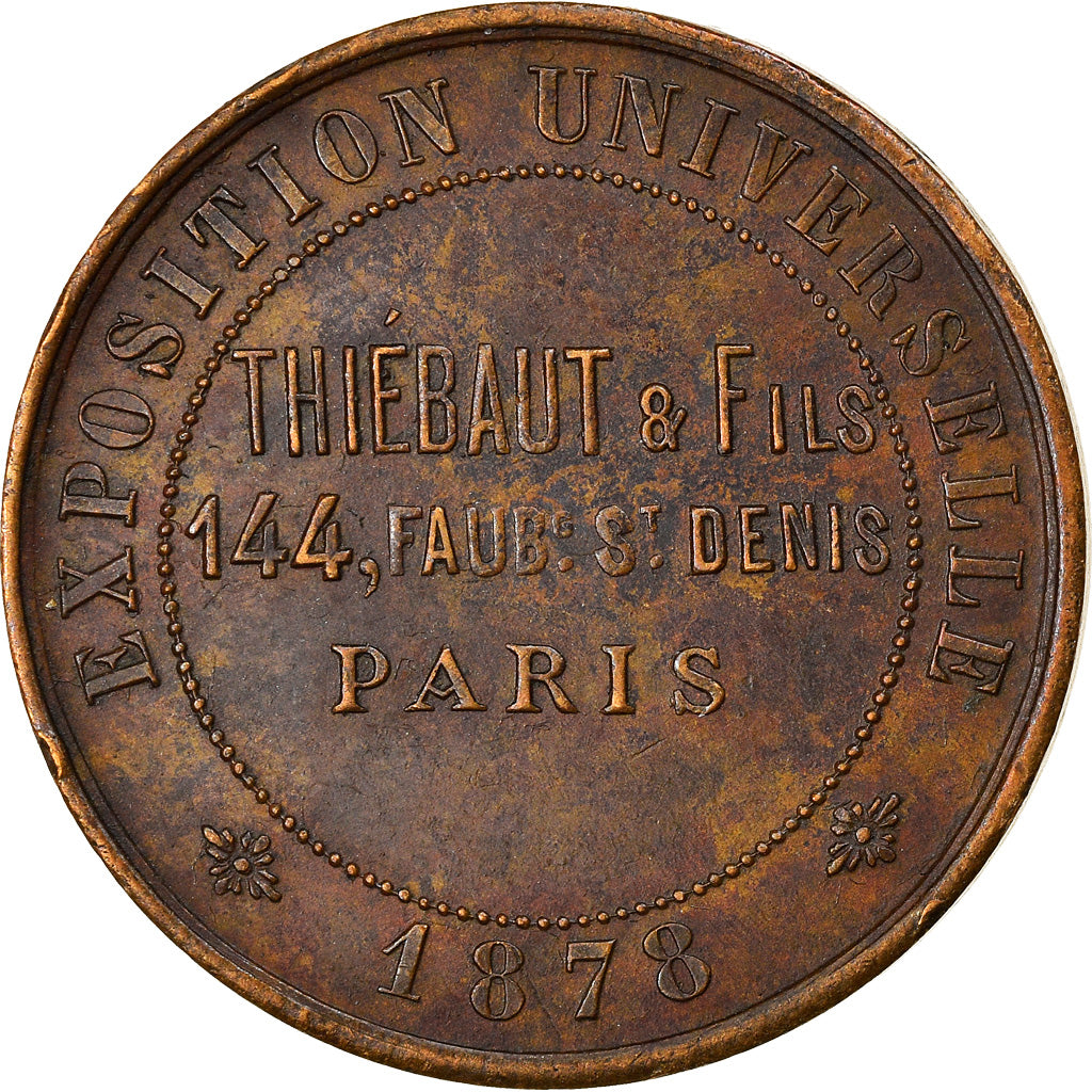 France, Jeton, Exposition Universelle de Paris, Thiébaut et Fils, Arts &