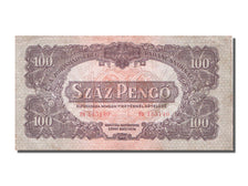 Hungary, 100 Pengö, 1944, KM #M8, AU(55-58), T0.145140