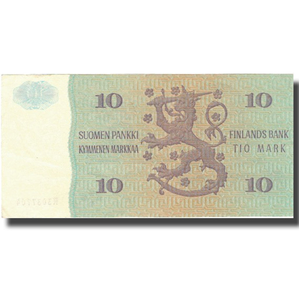 Banknote, Finland, 10 Markkaa, 1980, 1980, KM:100a, AU(55-58)