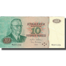 Banknote, Finland, 10 Markkaa, 1980, 1980, KM:100a, AU(50-53)