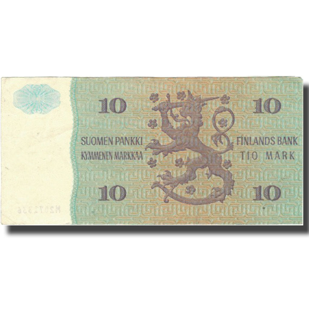 Banknote, Finland, 10 Markkaa, 1980, 1980, KM:100a, AU(50-53)