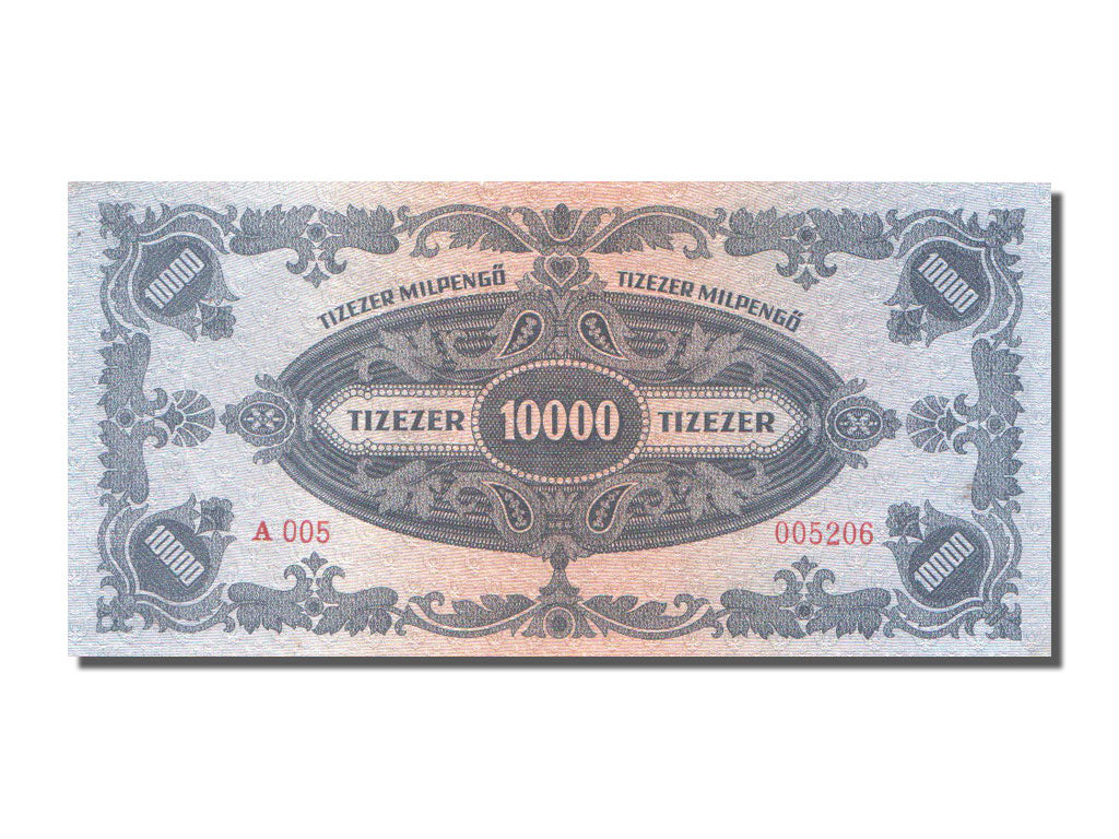 Hungary, 10,000 Milpengö, 1946, KM #126, 1946-04-29, UNC(65-70), A.005
