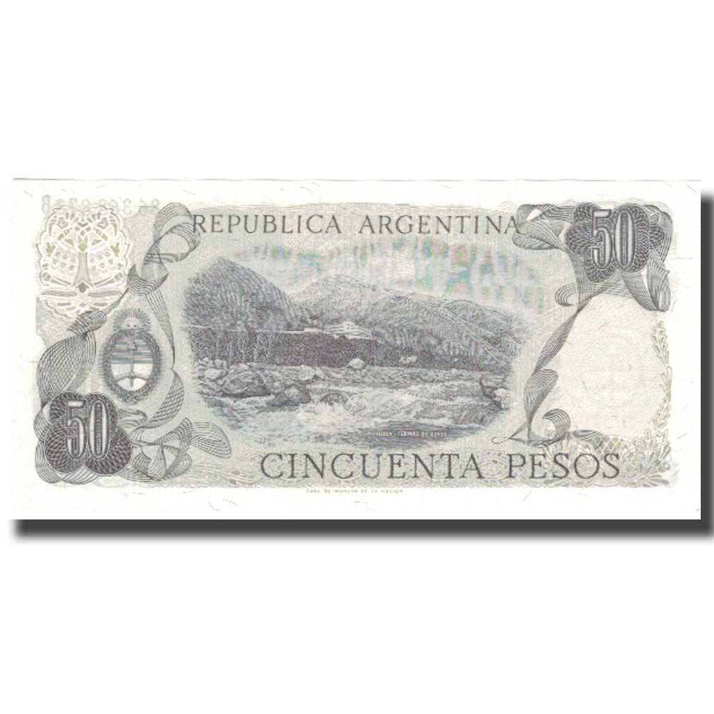 Banknote, Argentina, 50 Pesos, Undated (1976-78), KM:301b, UNC(64)