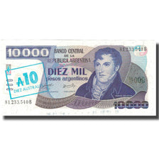 Banknote, Argentina, 10 Australes, Undated (1985), KM:322c, UNC(64)