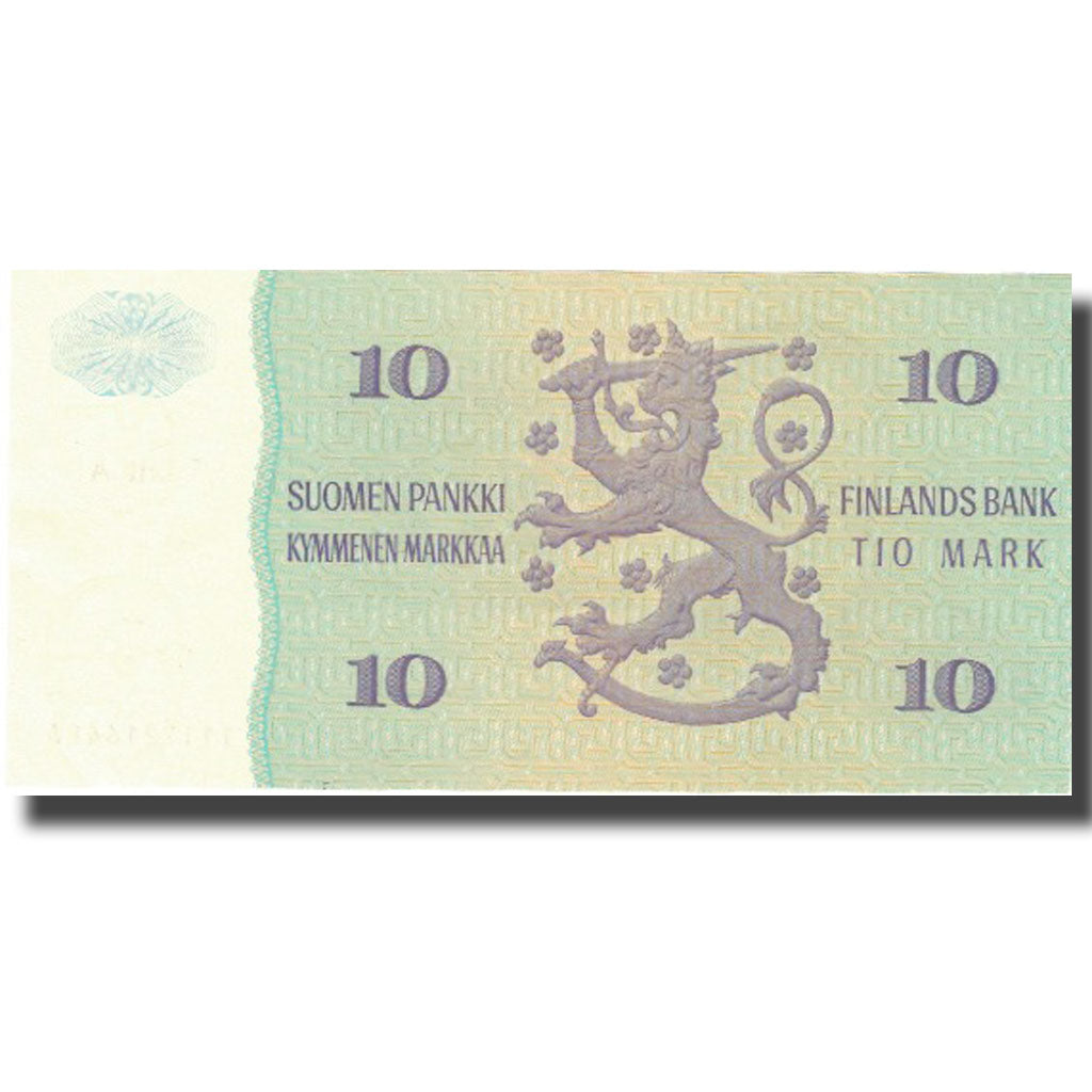 Banconote, Finlandia, 10 Markkaa, 1980, 1980, KM:104a, SPL-