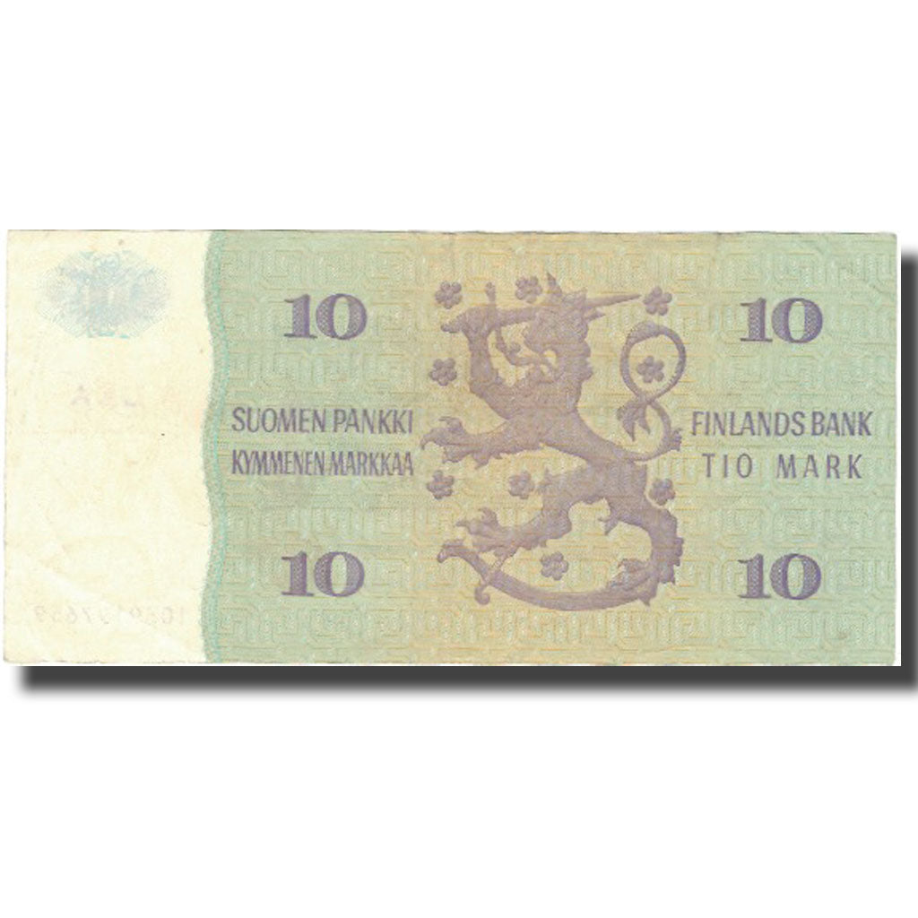 Banknote, Finland, 10 Markkaa, 1980, 1980, KM:104a, AU(50-53)