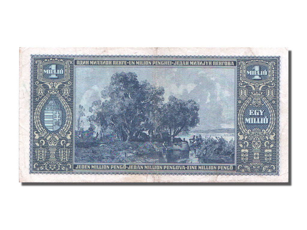 Banknote, Hungary, 1,000,000 Pengö, 1945, 1945-11-16, EF(40-45)