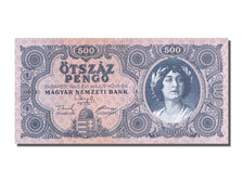 Banknote, Hungary, 500 Pengö, 1945, 1945-05-15, AU(55-58)