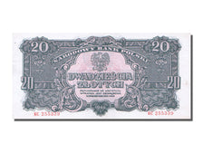 Poland, 20 Zlotych, 1944, KM #112, UNC(63), KC.255339
