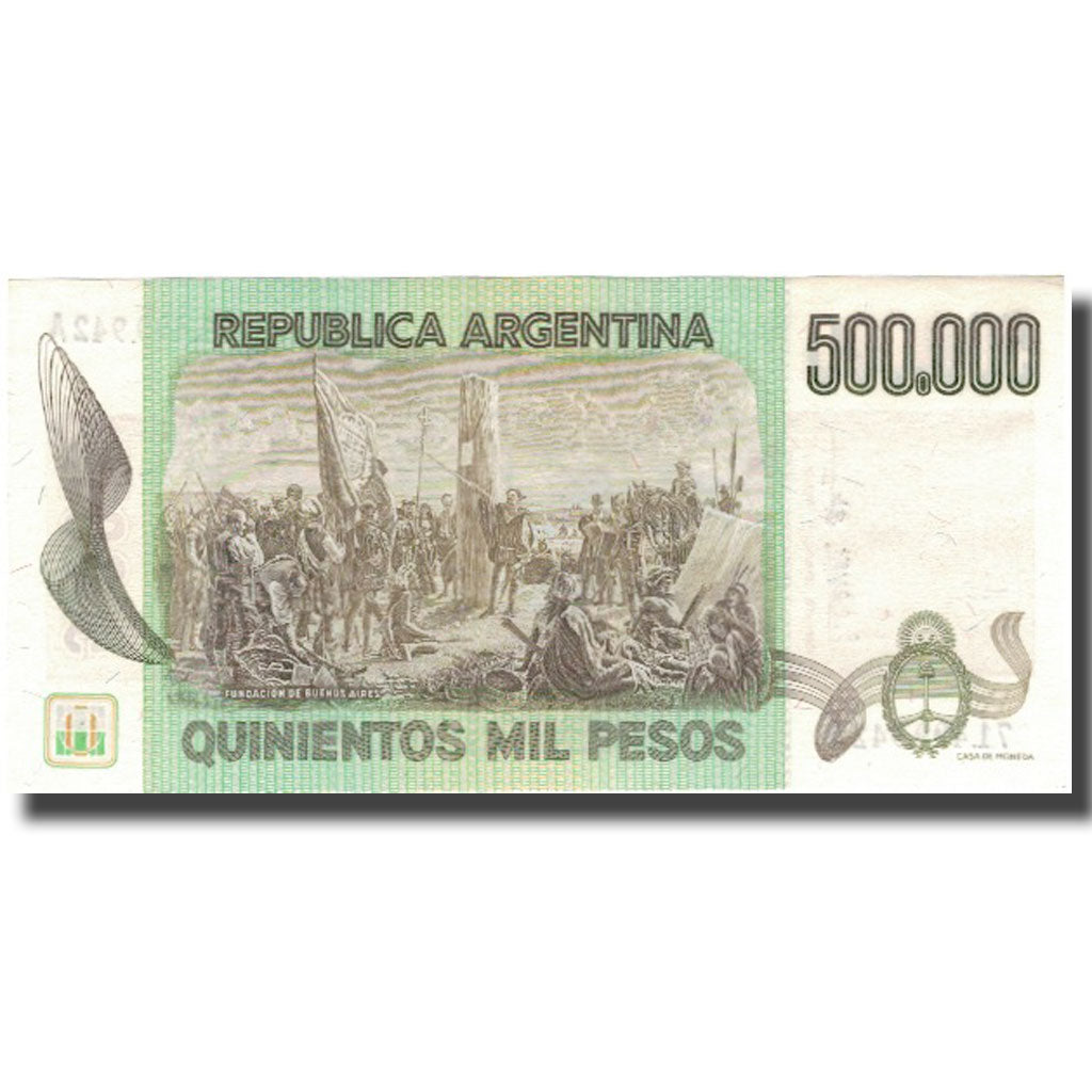 Banknote, Argentina, 500,000 Pesos, undated (1980-83), KM:309, UNC(65-70)
