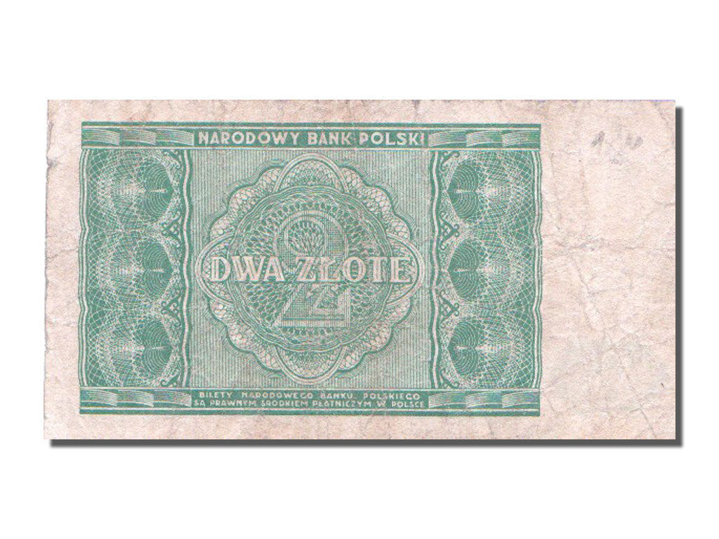 Poland, 2 Zlote, 1946, KM #124, 1946-05-15, VF(20-25)
