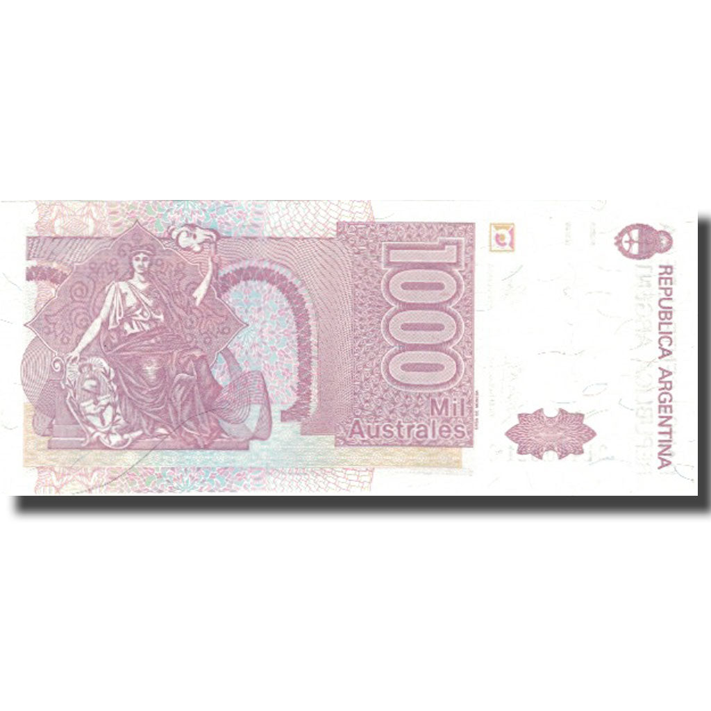 Biljet, Argentinië, 1000 Australes, Undated (1988-90), KM:329d, NIEUW