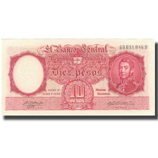 Banknote, Argentina, 10 Pesos, KM:270a, AU(55-58)